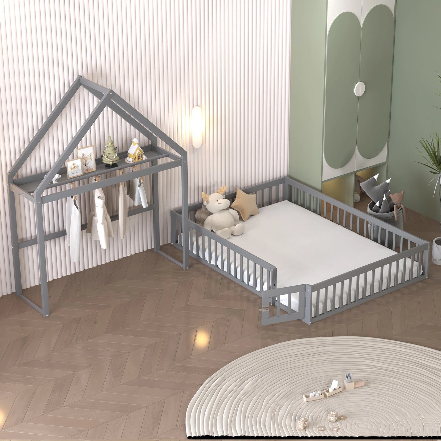 Lit Cabane Double 140x200cm